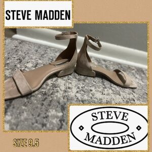 ***STEVE MADDEN | NUEDE SUEDE HEELS | WORN AS A BRIDESMAID 1x| SIZE 9.5 | ***